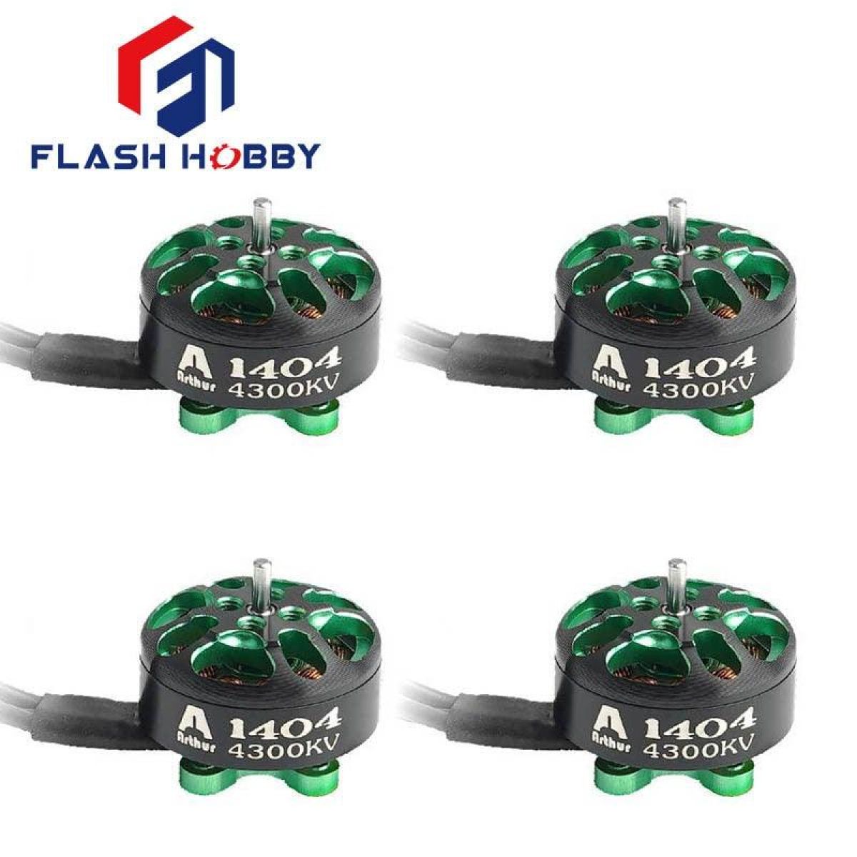 Бесколлекторный мотор Flashhobby Arthur A1404 4300KV/6000KV 2-4S для FPV 3" Cinewhoop дронов Бесколлекторный мотор Flashhobby Arthur A1404 4300KV/6000KV 2-4S для FPV 3" Cinewhoop дронов
