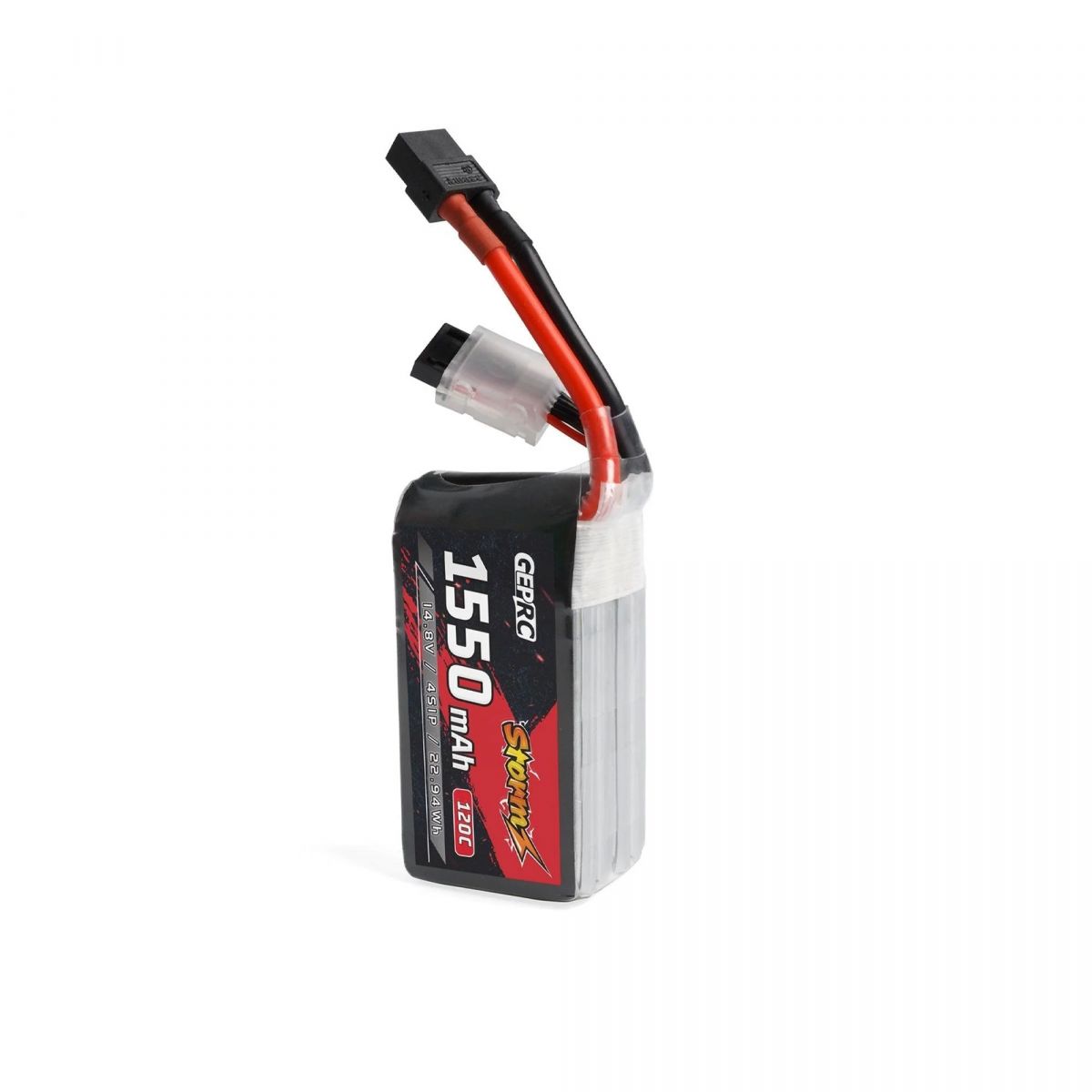 Аккумулятор GEPRC Storm 4S 1550mAh 120C Lipo для FPV квадрокоптеров 3-5 дюймов Freestyle Аккумулятор GEPRC Storm 4S 1550mAh 120C Lipo для FPV квадрокоптеров 3-5 дюймов Freestyle