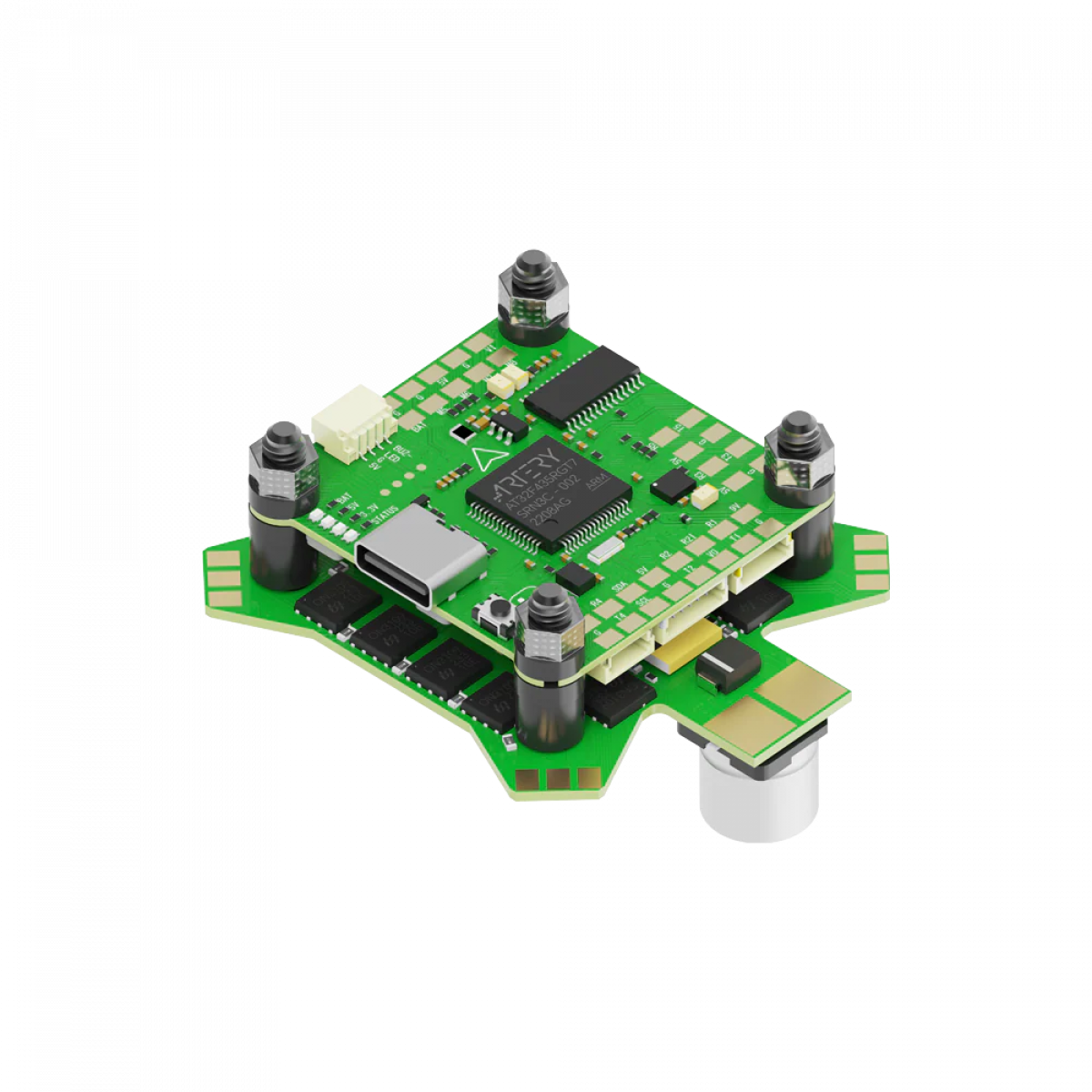 Стек iFlight BLITZ ATF435: полётный контроллер ATF435 + 4-в-1 ESC E55S 2–6S Стек iFlight BLITZ ATF435: полётный контроллер ATF435 + 4-в-1 ESC E55S 2–6S