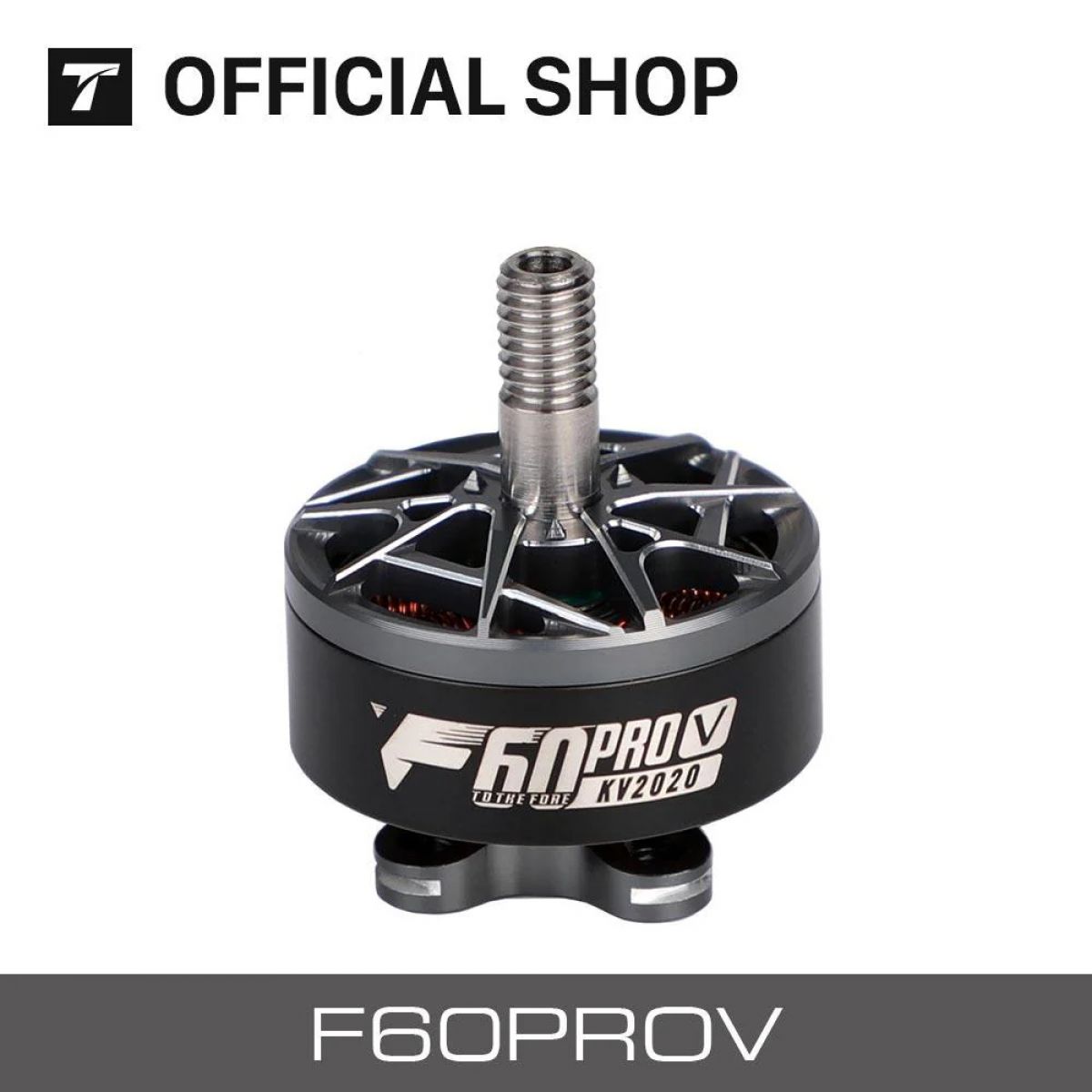 Бесколлекторный мотор T-motor F60PROV (KV1750/1950/2020/2550) для FPV дрона и фристайла Бесколлекторный мотор T-motor F60PROV (KV1750/1950/2020/2550) для FPV дрона и фристайла