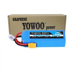 Аккумулятор Yowoo Graphene LiPo 3S/4S/6S 11.1V/14.8V/22.2V 2200-6000mAh XT60/XT90/EC5 100C для RC