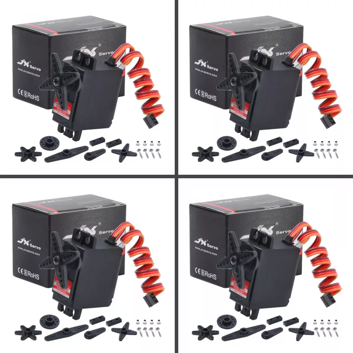 JX Servo PDI-5508MG — цифровой корлесс-серво 8кг, металл. шестерни для RC авто, вертолётов, роботов JX Servo PDI-5508MG — цифровой корлесс-серво 8кг, металл. шестерни для RC авто, вертолётов, роботов