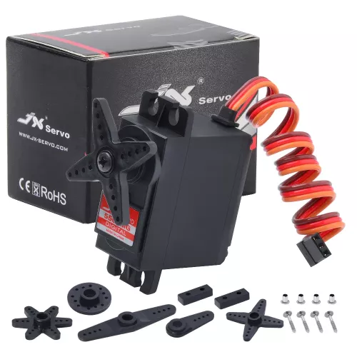 JX Servo PDI-5508MG — цифровой корлесс-серво 8кг, металл. шестерни для RC авто, вертолётов, роботов