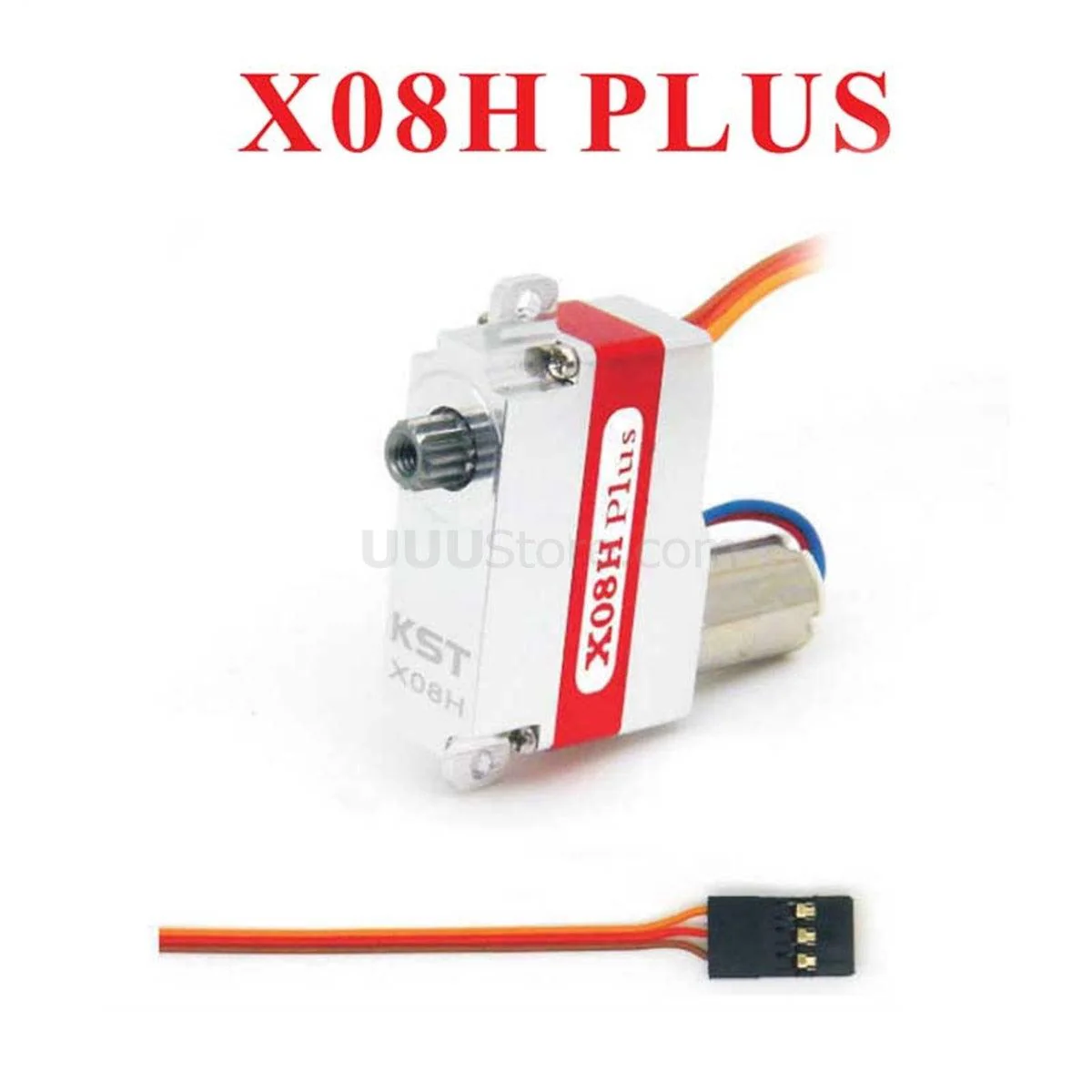 Сервопривод KST X08H Plus, металл, 4.8кг·см, 9г, 3.8-8.4В, для RC моделей Сервопривод KST X08H Plus, металл, 4.8кг·см, 9г, 3.8-8.4В, для RC моделей