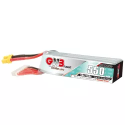 Аккумулятор LiPo GNB 6S 22.2В 550мАч 90C/180C для квадрокоптера, комплект 3 шт.