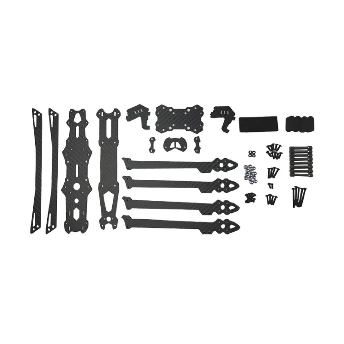 Рама для FPV дрона Boscam Mark4 V2, 367 мм, карбон, 8 дюймов Рама для FPV дрона Boscam Mark4 V2, 367 мм, карбон, 8 дюймов